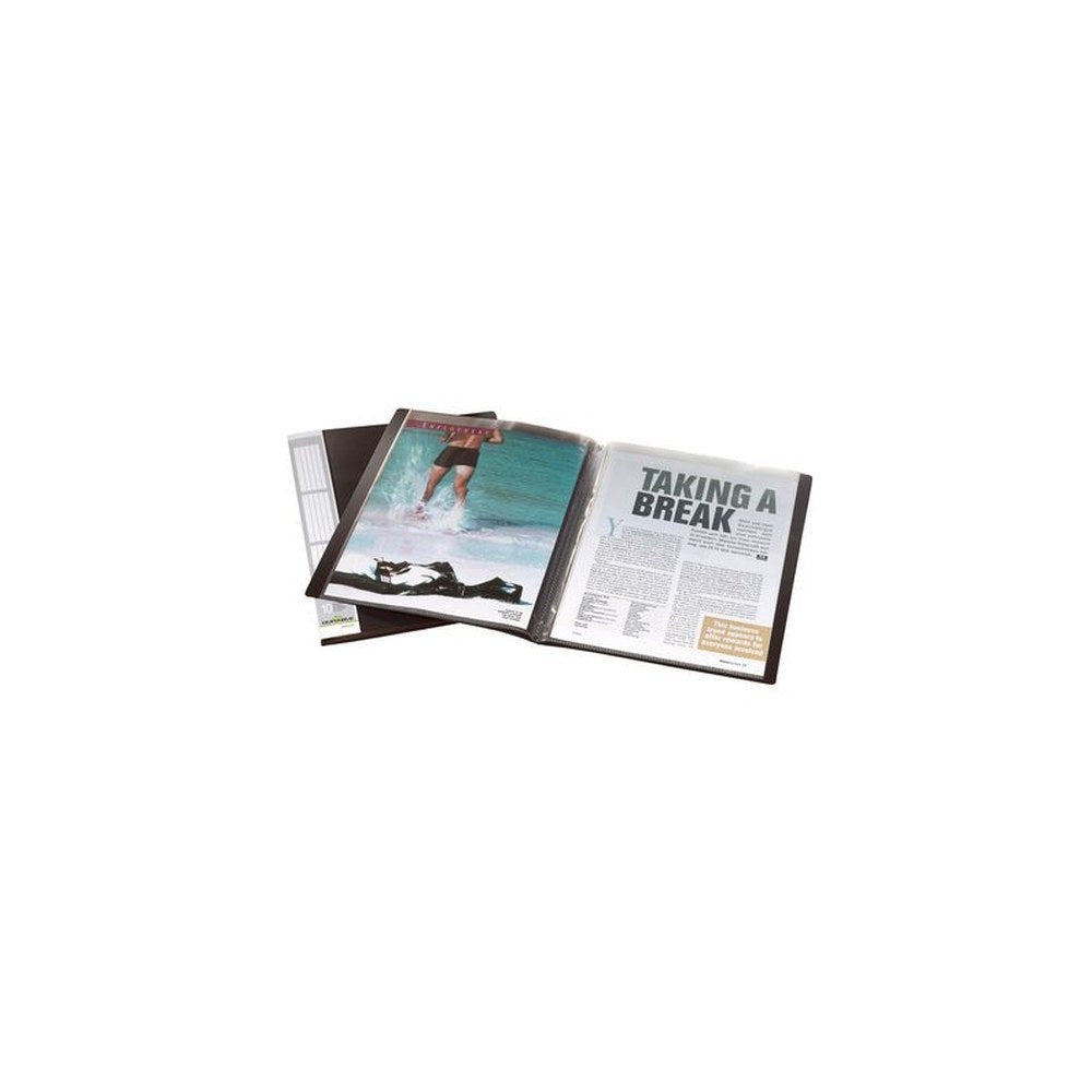 DURABLE Protège-documents DURALOOK, A4, avec 20 pochettes