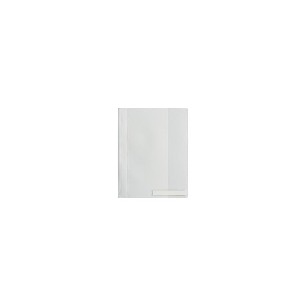 DURABLE Chemise à lamelle, format A4, en PVC, blanc