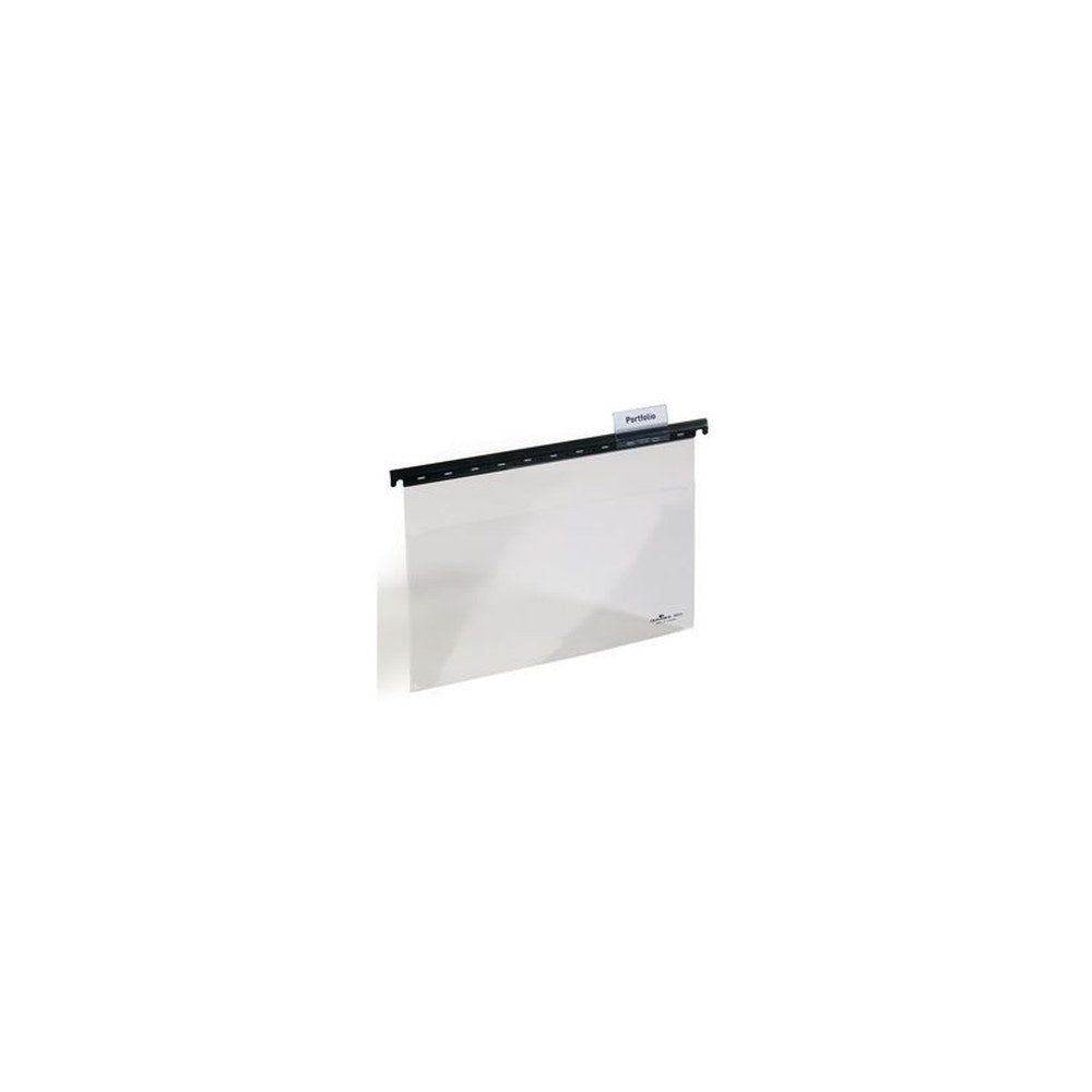 DURABLE Dossier suspendu, A4, onglet 60 mm, transparent x25