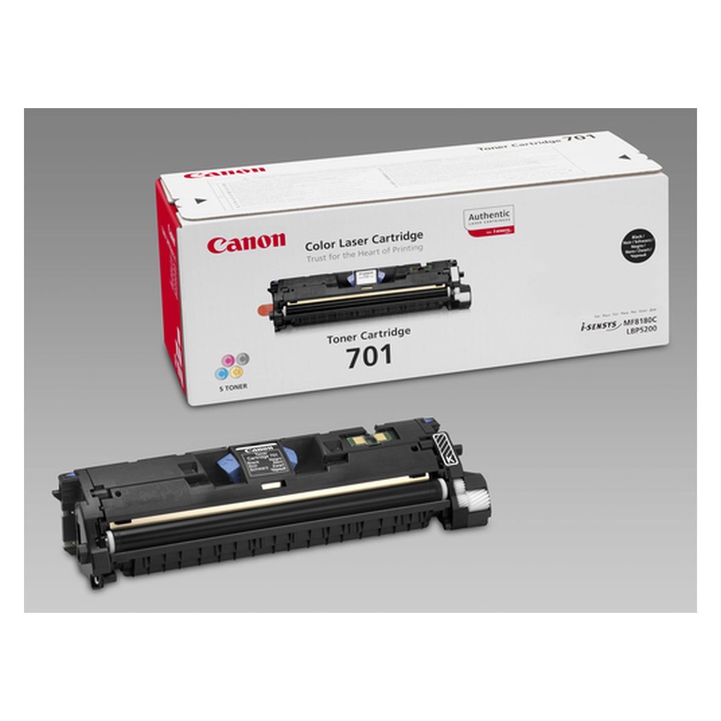 Toner d'origine Canon 9287A003 / 701BK - noir