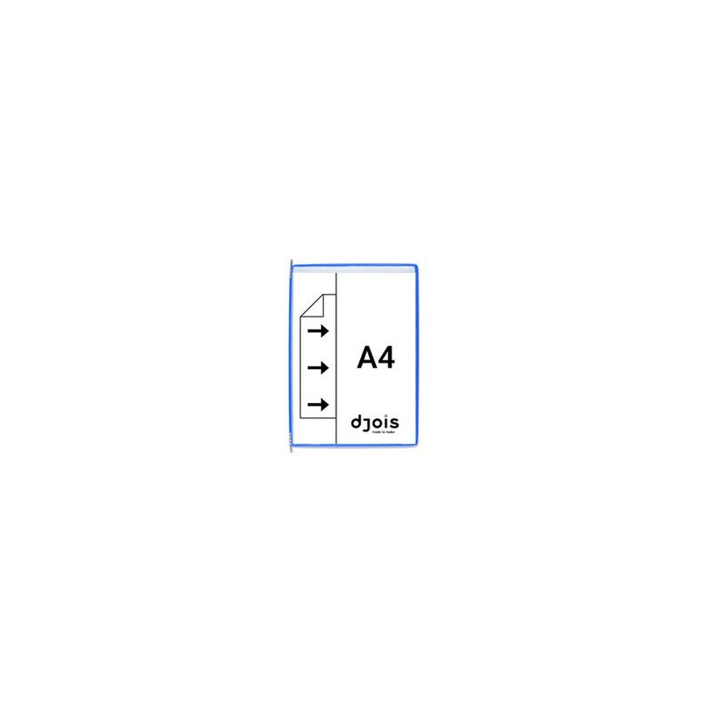 djois by tarifold Poche à pivot, A4, bleu x10