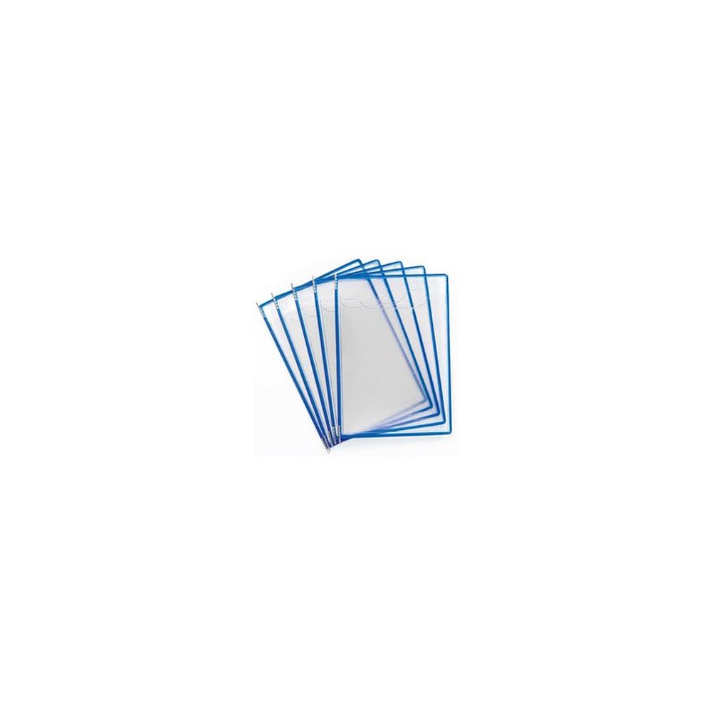 djois by tarifold Poche à pivot Fold'up, A4, bleu x5