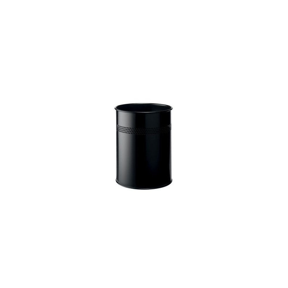 DURABLE Corbeille à papier METALLIQUE, rond, 15 litres