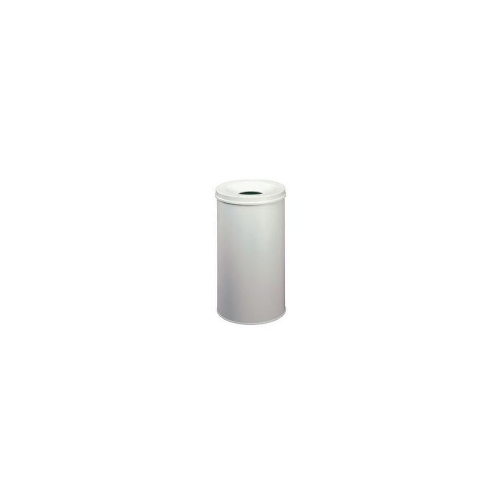 DURABLE Corbeille à papier SAFE ROND 65, 60 litres, gris