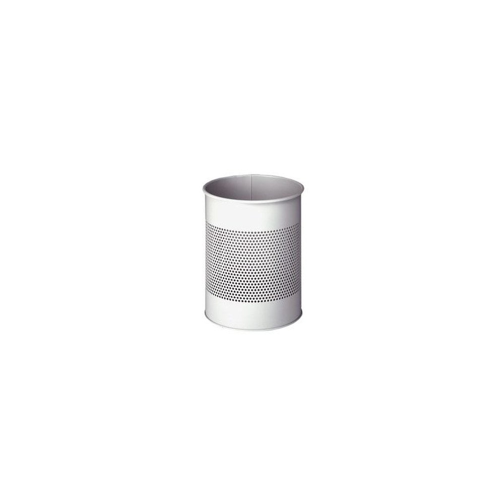 DURABLE Corbeille papier METAL, ronde, 5 litres, gris