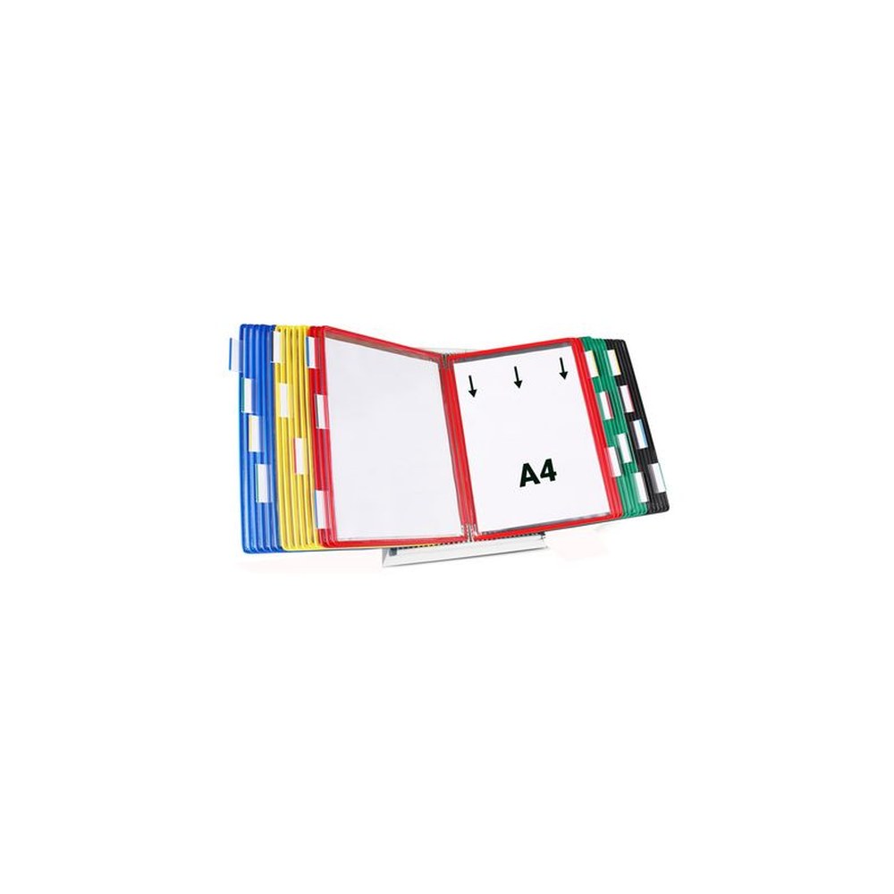 djois by tarifold Kit pupitre métal, avec 30 poches à pivot