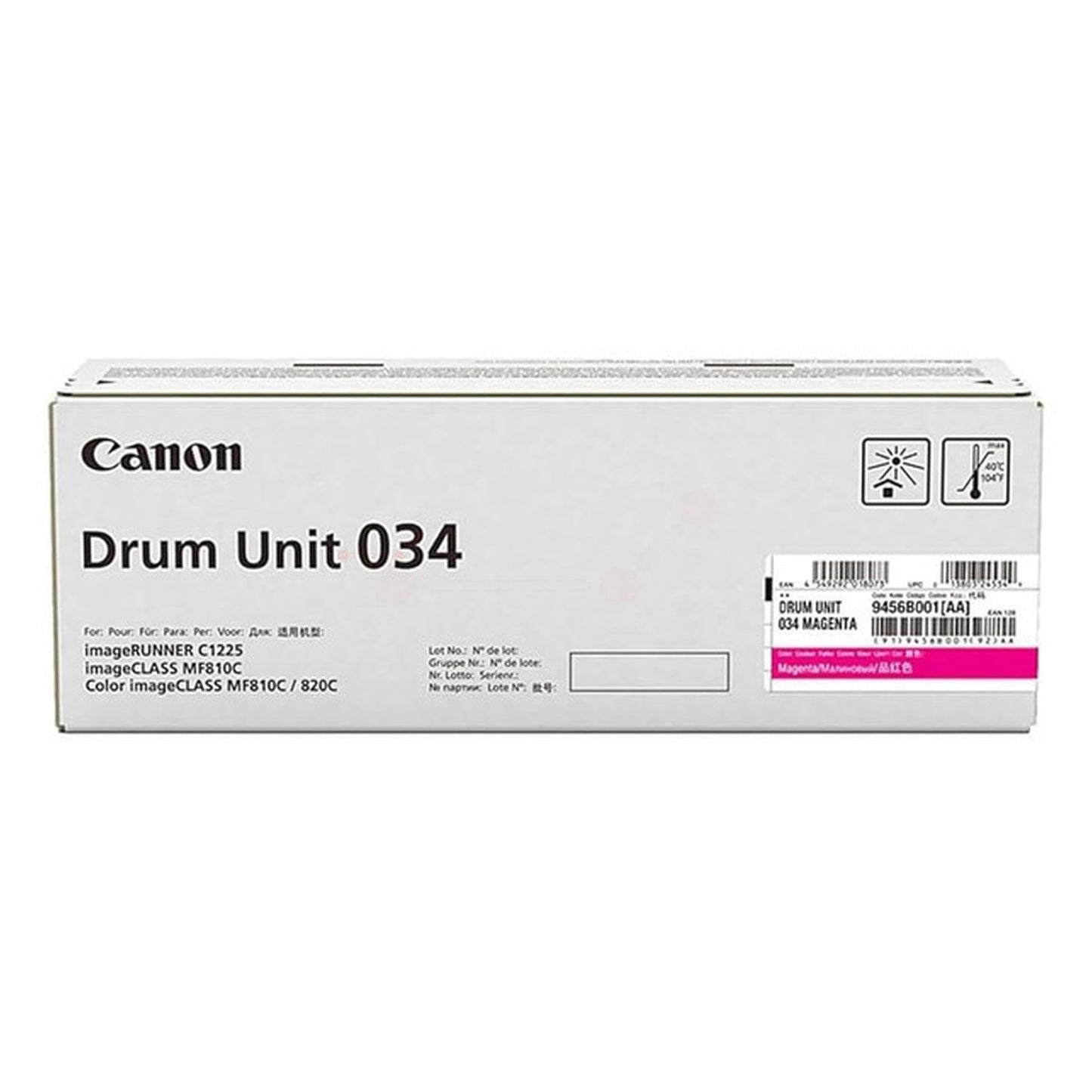 Tambour d'origine Canon 9456B001 / 034 - magenta