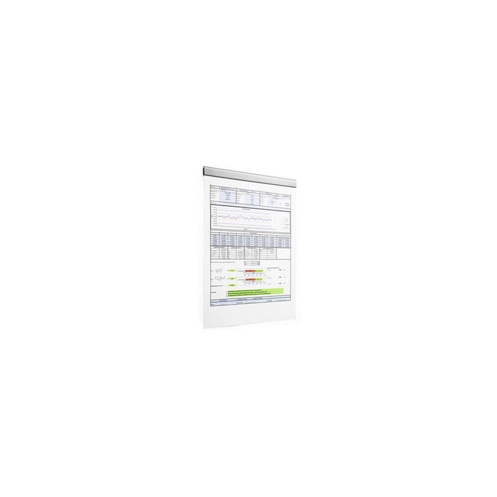 DURABLE Bande magnétique DURAFIX RAIL autoadhésif, argent