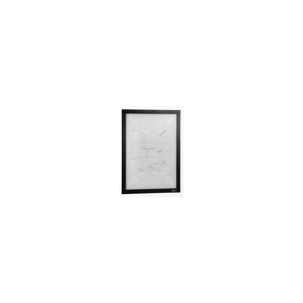 DURABLE Cadre magnétique DURAFRAME WALLPAPER, A4, noir