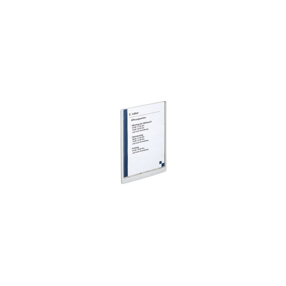 DURABLE Plaque de porte CLICK SIGN, A4, blanc