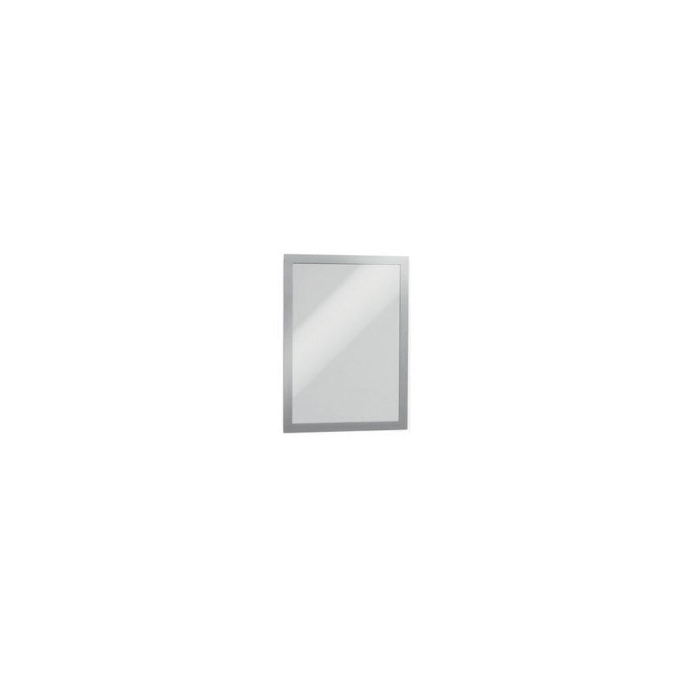 DURABLE Cadre d'affichage magnétique DURAFRAME, A4, argent