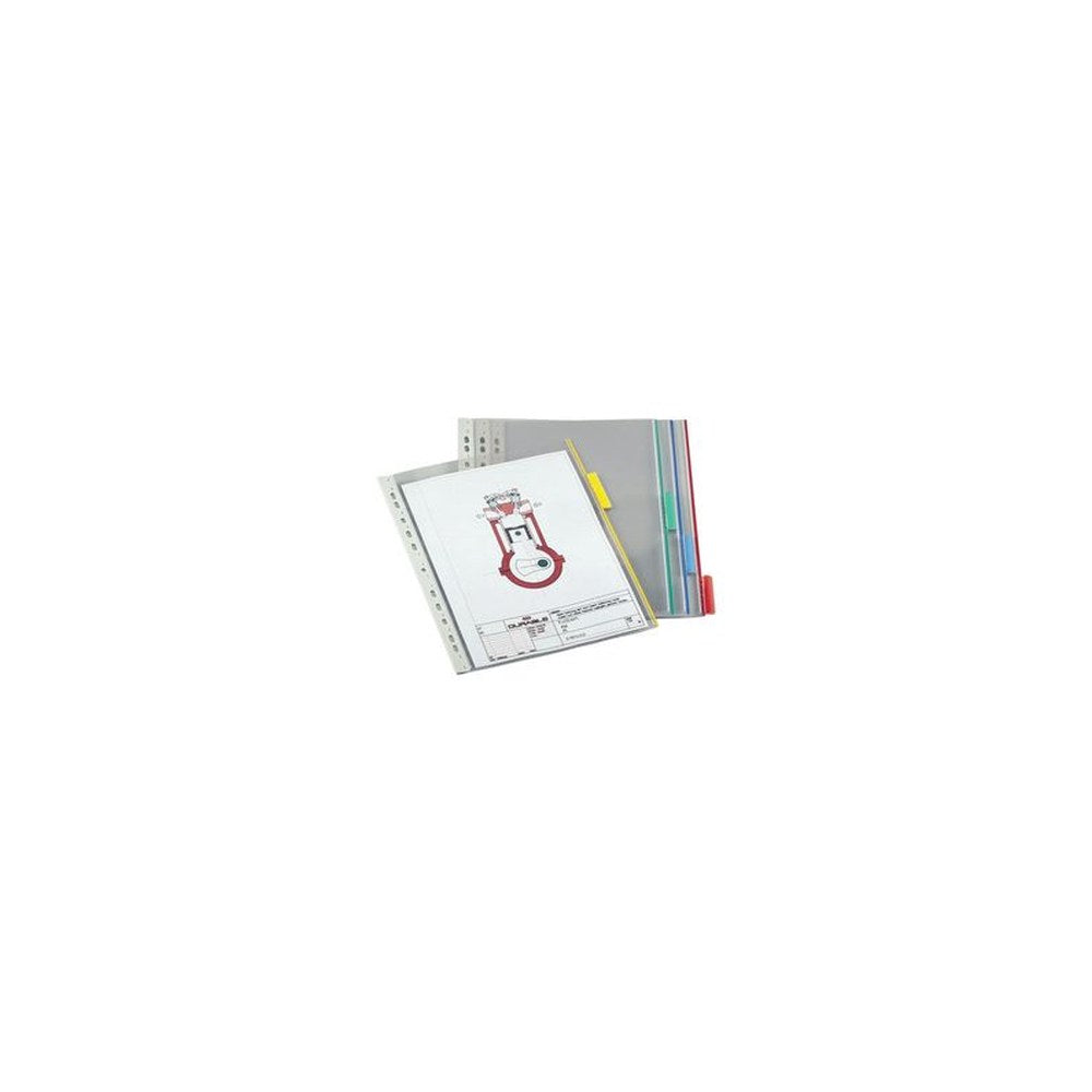 DURABLE Plaque pochette FUNCTION, A4, transparent x5