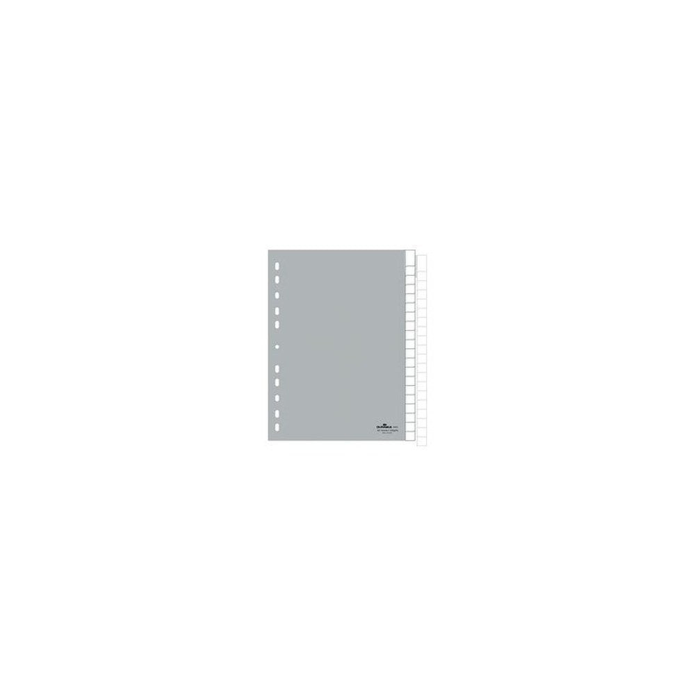 DURABLE Intercalaires en plastique, A4, en polypropylène,