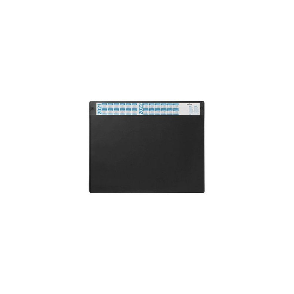 DURABLE Sous-main avec calendrier annuel, bleu foncé