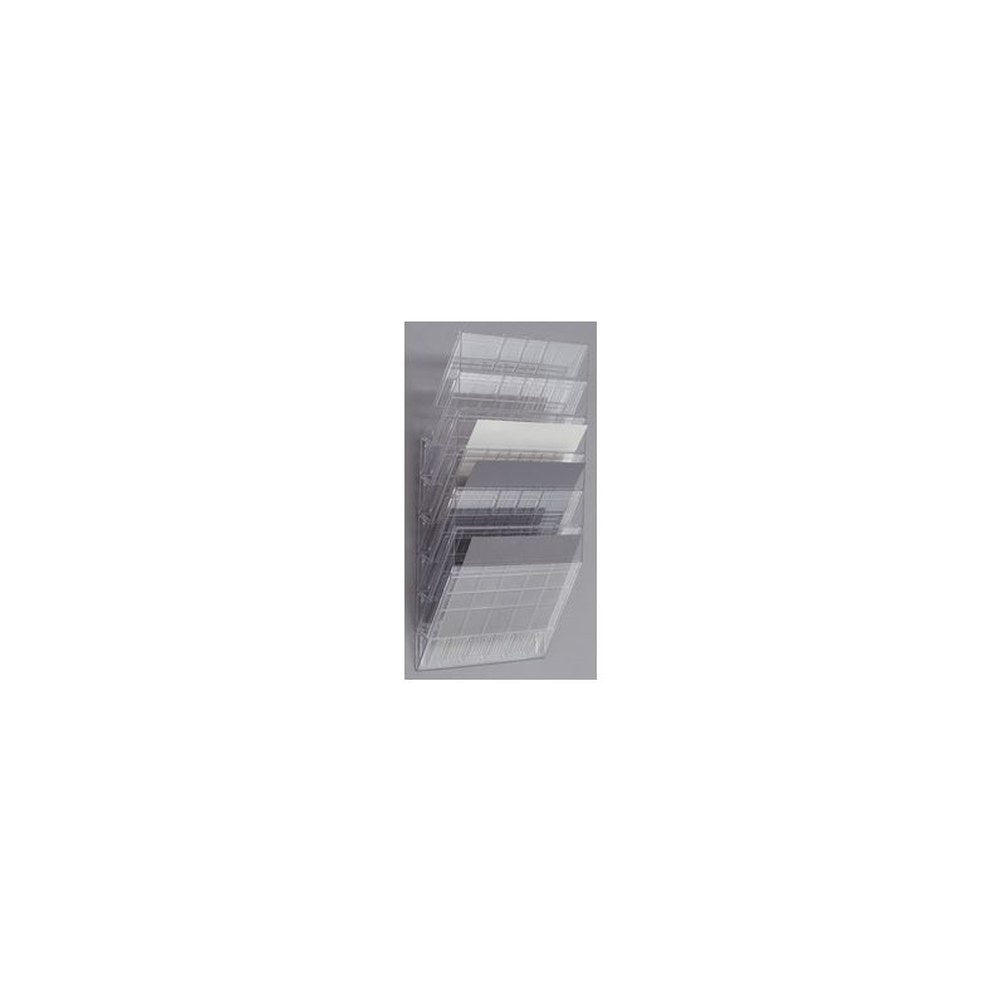 DURABLE Set porte-brochures "FLEXIBOXX 6", A4, transparent