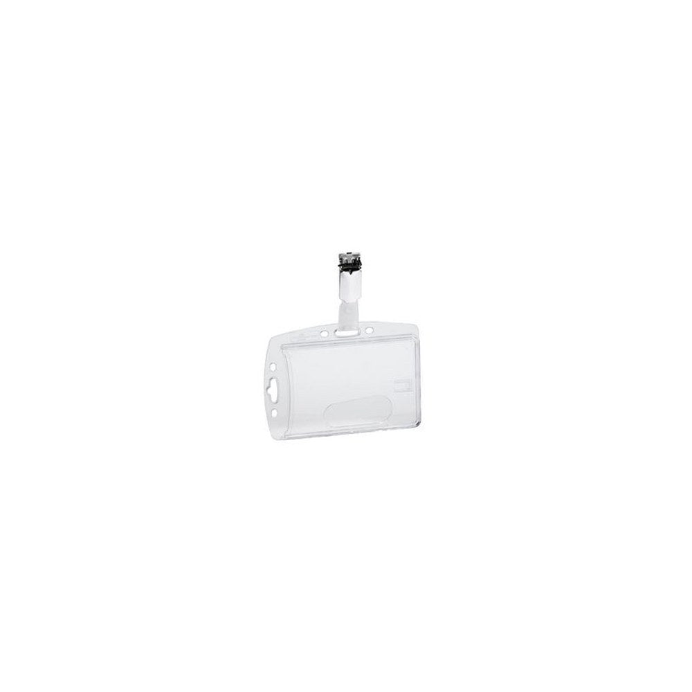 DURABLE Porte-badge, boîtier rigide, avec clip, 54 x 85 mm