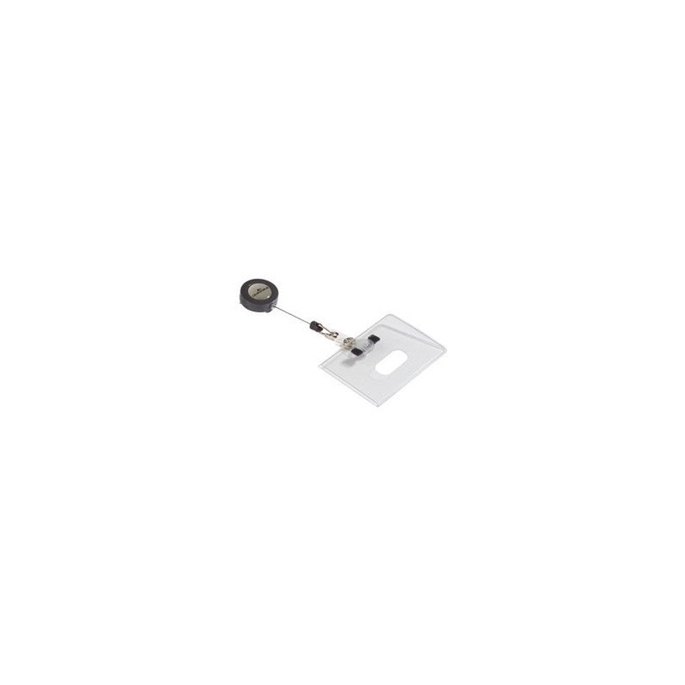DURABLE Porte-badge, en PVC souple, 85 x 54 mm
