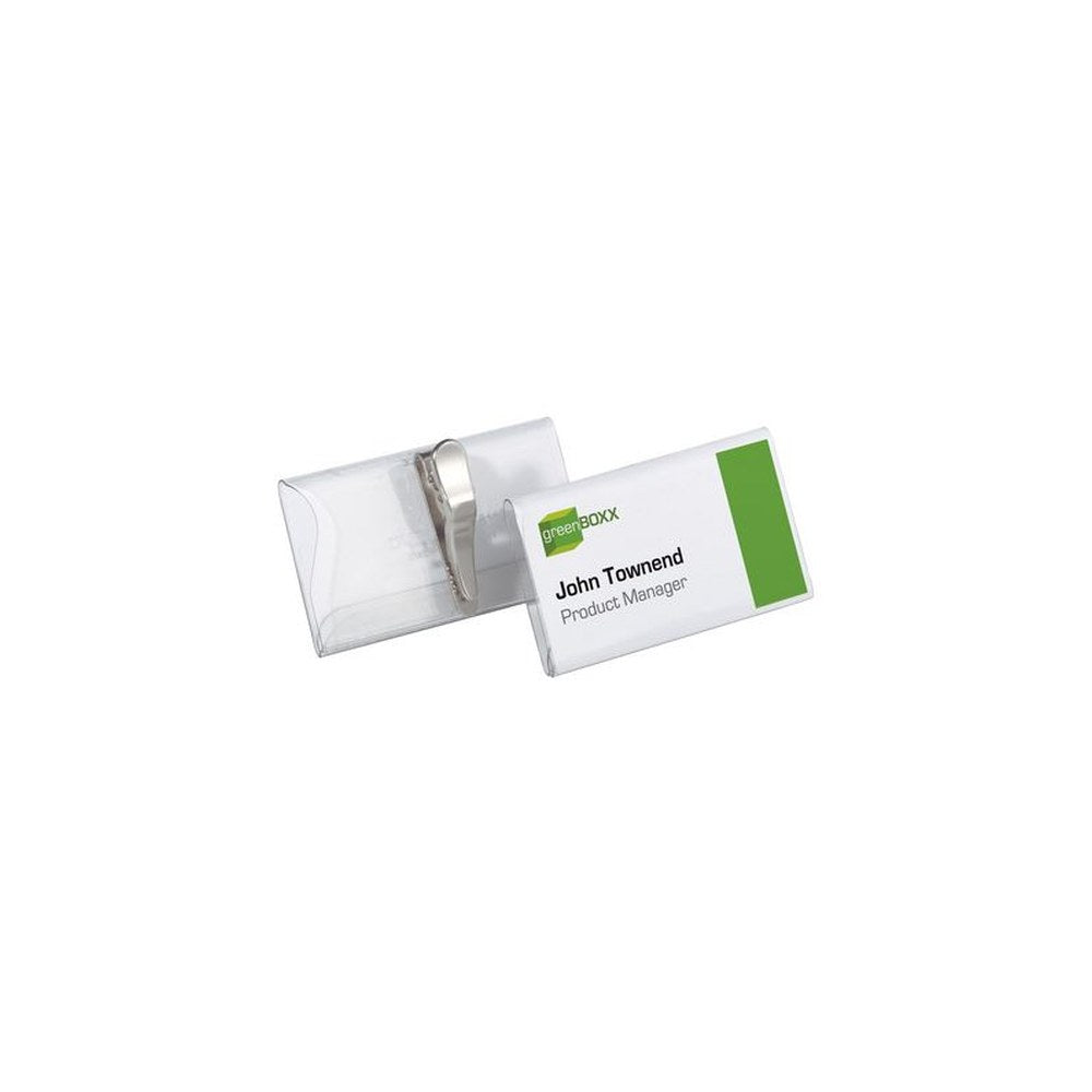 DURABLE Porte-badge, avec pince crocodile, 75 x 40 mm