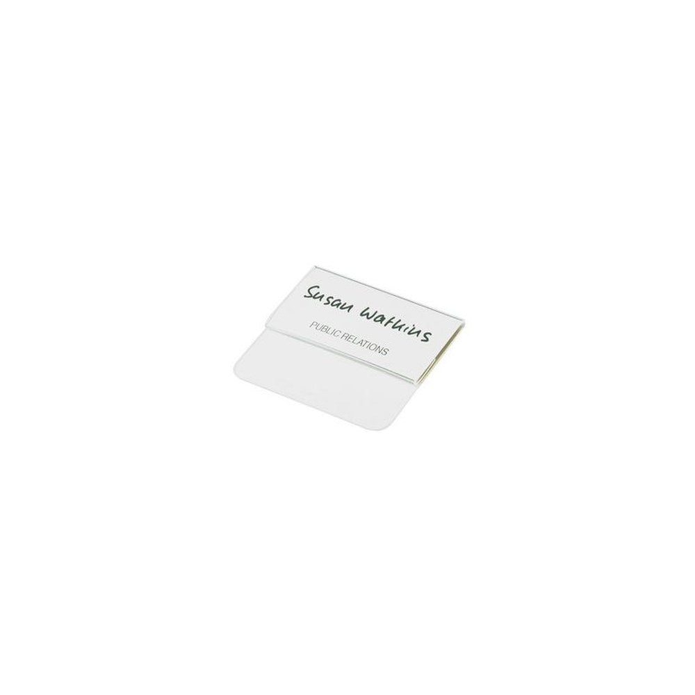 DURABLE Porte-badge, avec languette, 75 x 40 mm