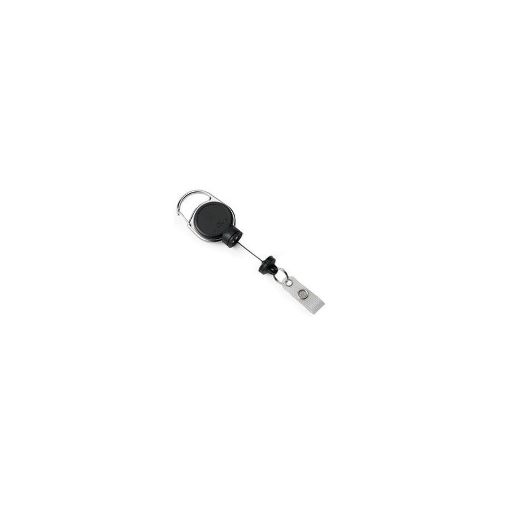 DURABLE Enrouleur "EXTRA STRONG", pour porte-carte, noir