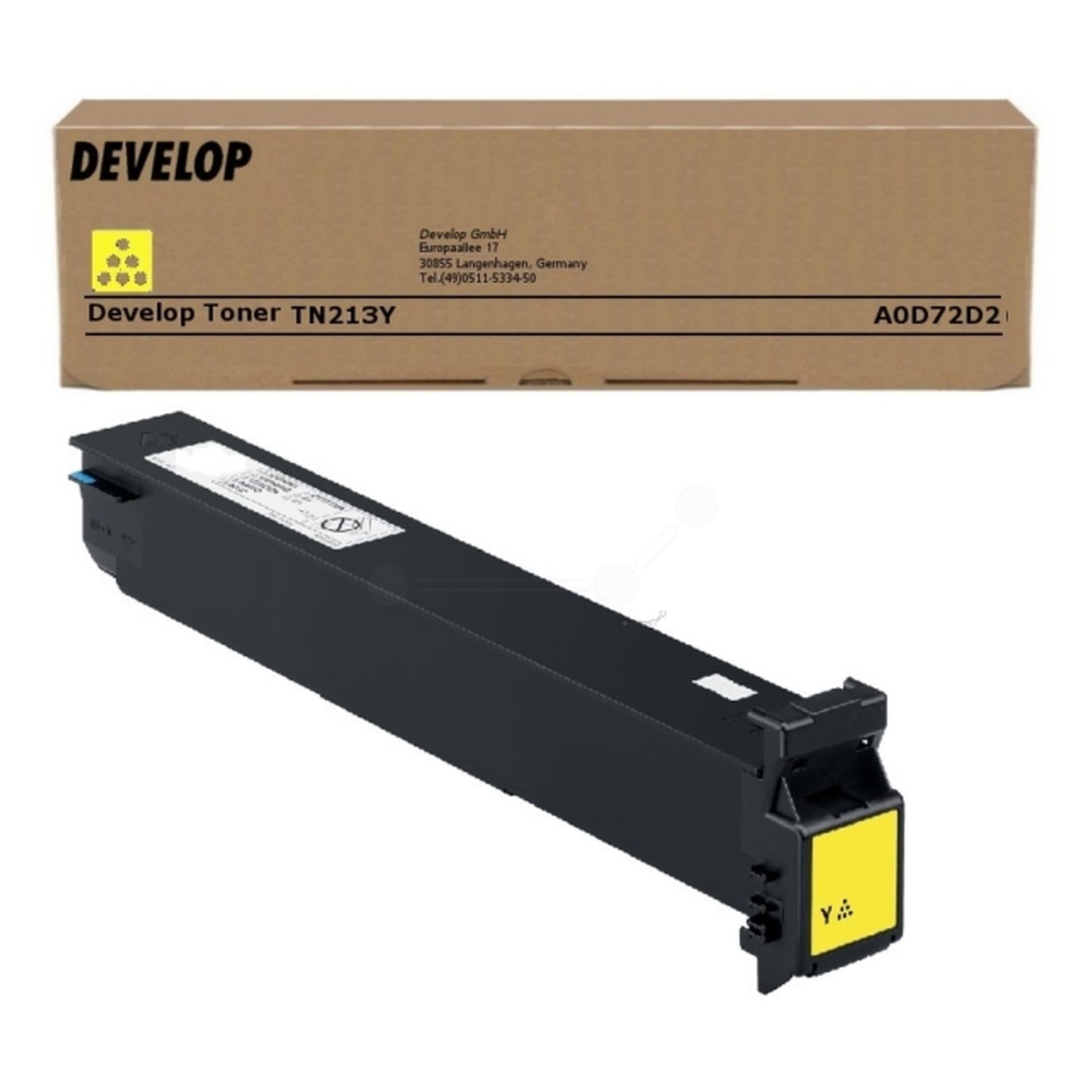 Toner d'origine Develop A0D72D2 / TN-213 Y - jaune