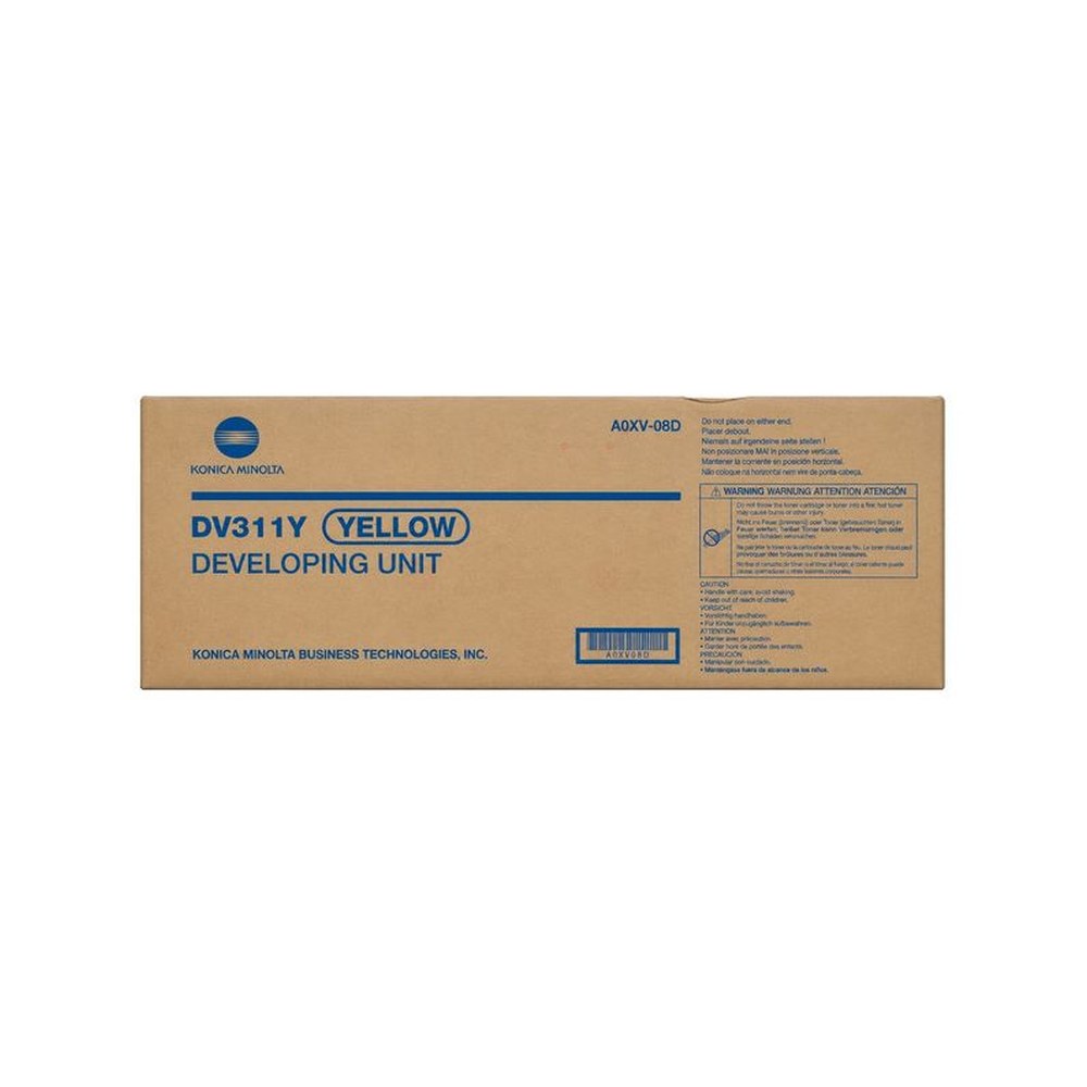 Développeur d'origine Konica Minolta A0XV08D / DV-311 Y - jaune