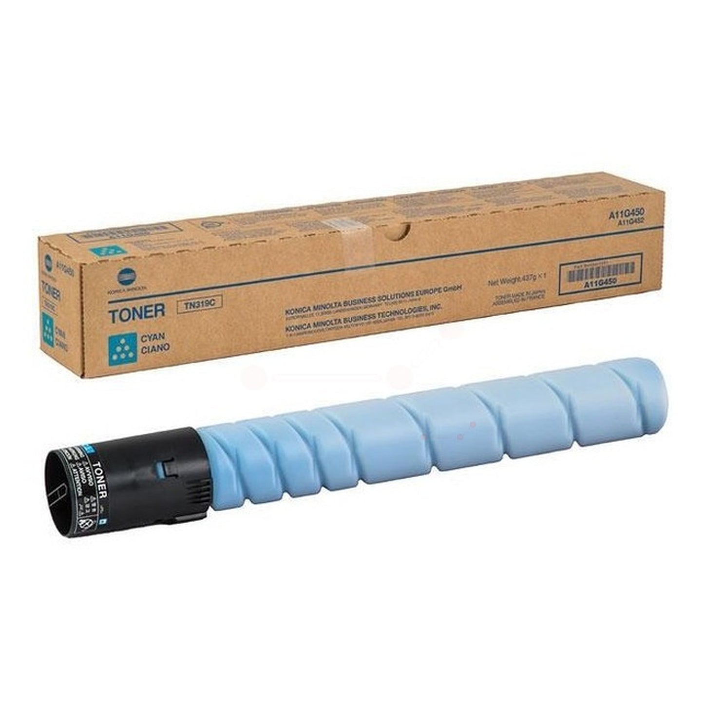 Toner d'origine Konica Minolta A11G450 / TN-319 C - cyan