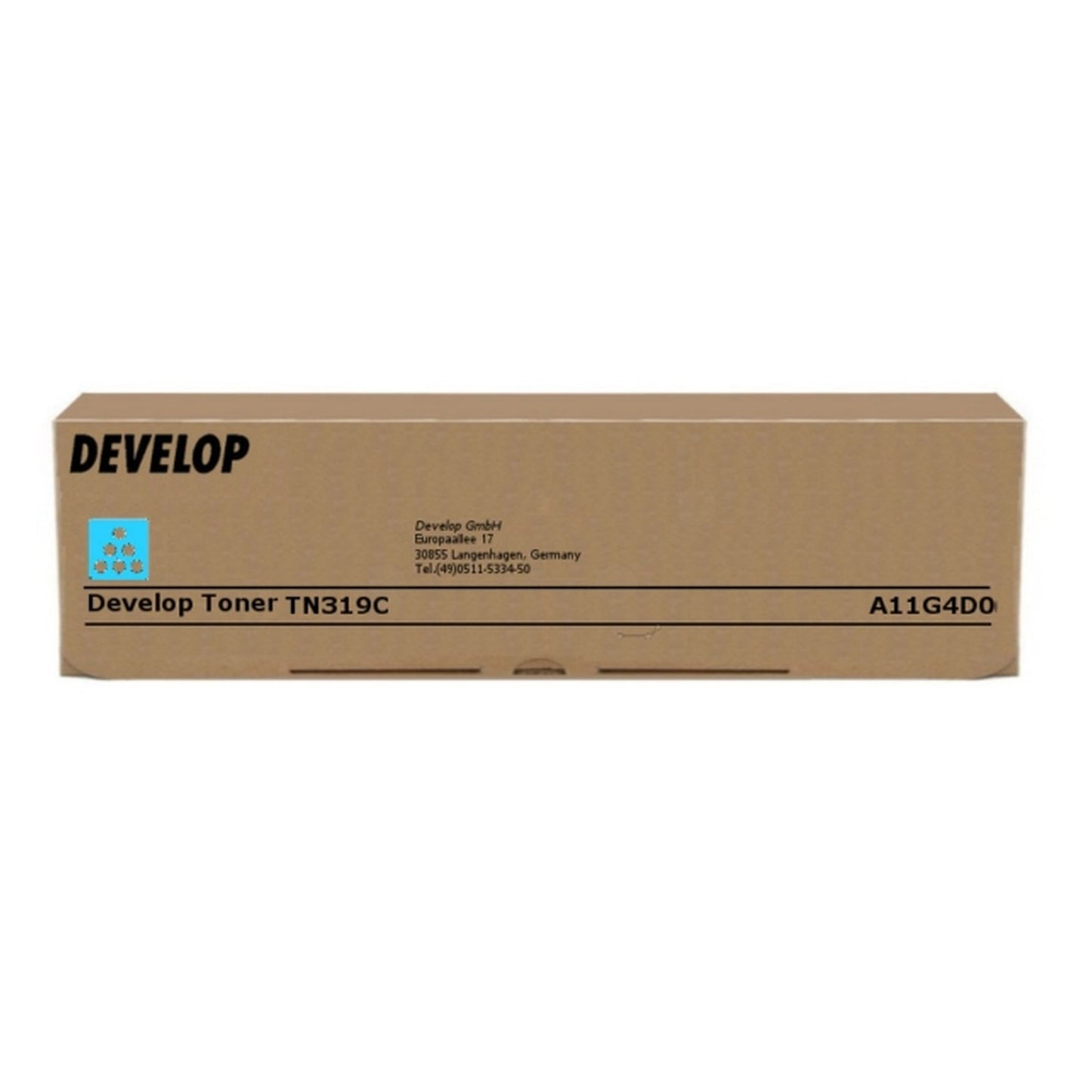 Toner d'origine Develop A11G4D0 / TN-319 C - cyan