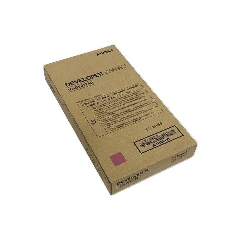 Développeur d'origine Konica Minolta A1U9860 / DV-617 M - magenta