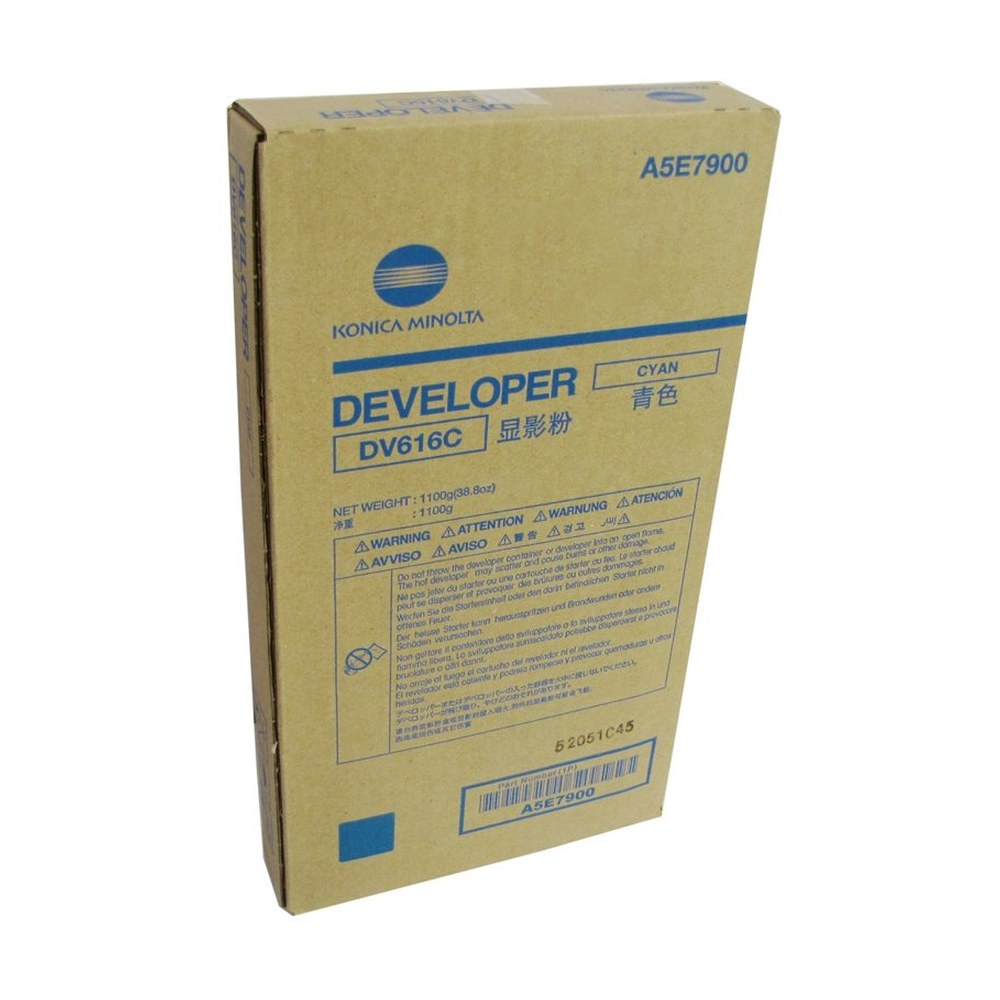 Développeur d'origine Konica Minolta A1U9960 / DV-617 C - cyan