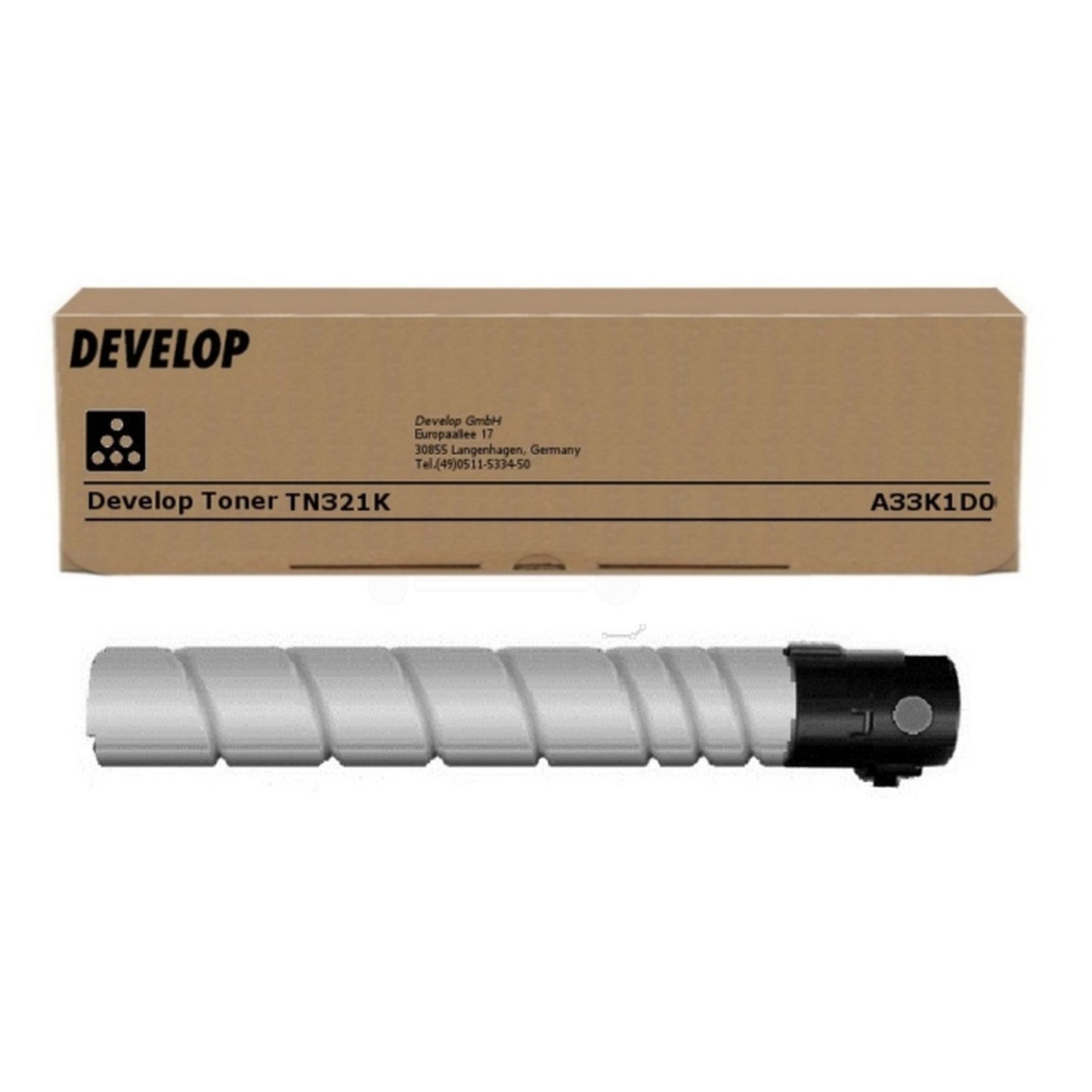 Toner d'origine Develop A33K1D0 / TN-321 K - noir