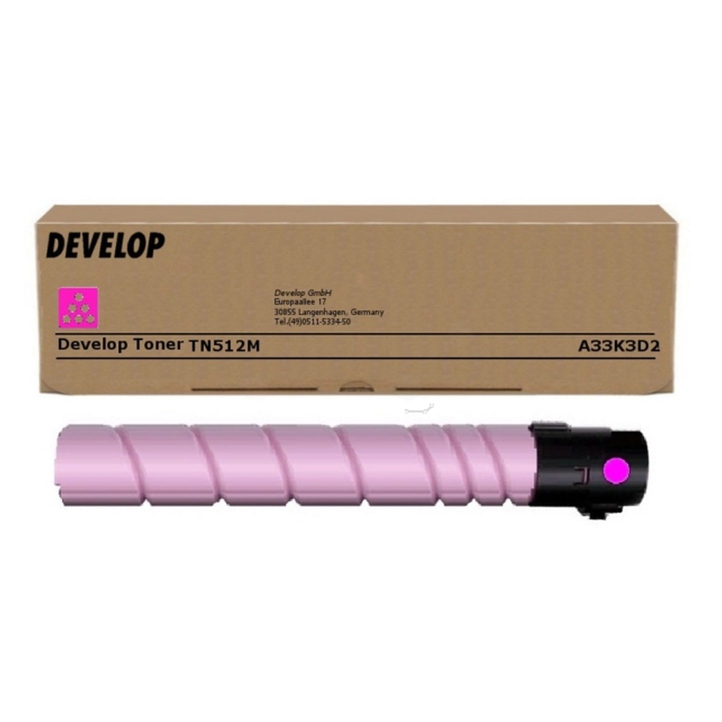 Toner d'origine Develop A33K3D2 / TN-512 M - magenta