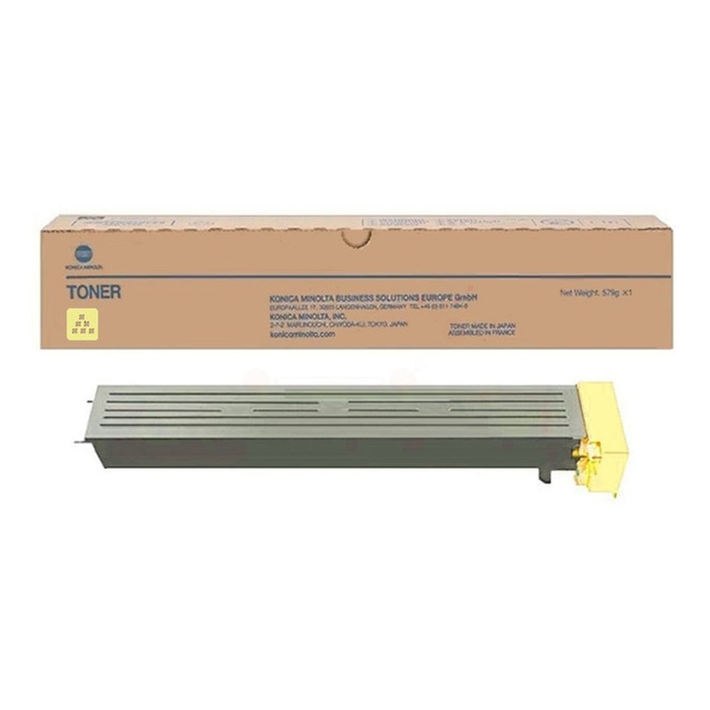 Toner d'origine Konica Minolta A3VU250 / TN-711 Y - jaune