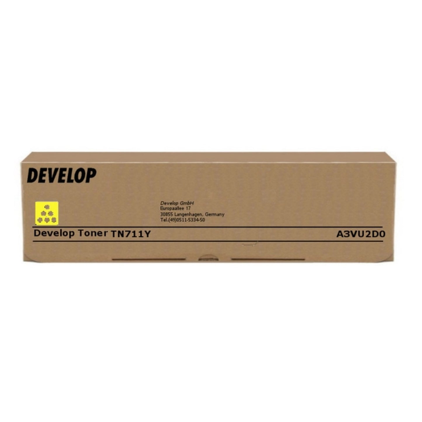Toner d'origine Develop A3VU2D0 / TN-711 Y - jaune