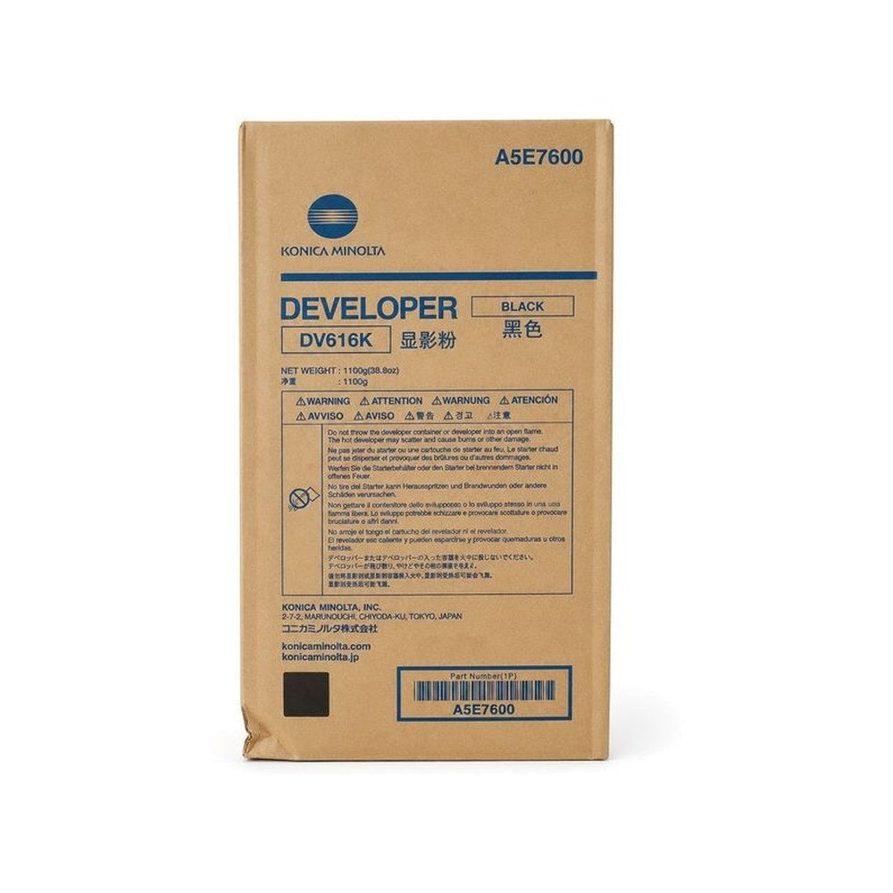Développeur d'origine Konica Minolta A5E7600 / DV-616 K - noir