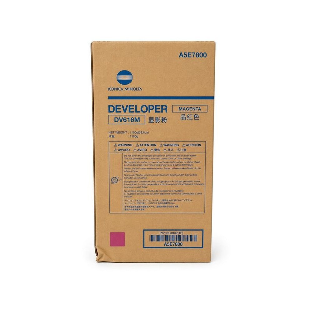 Développeur d'origine Konica Minolta A5E7800 / DV-616 M - magenta