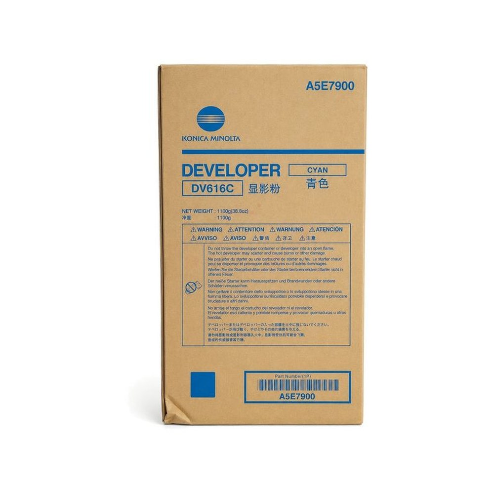 Développeur d'origine Konica Minolta A5E7900 / DV-616 C - cyan