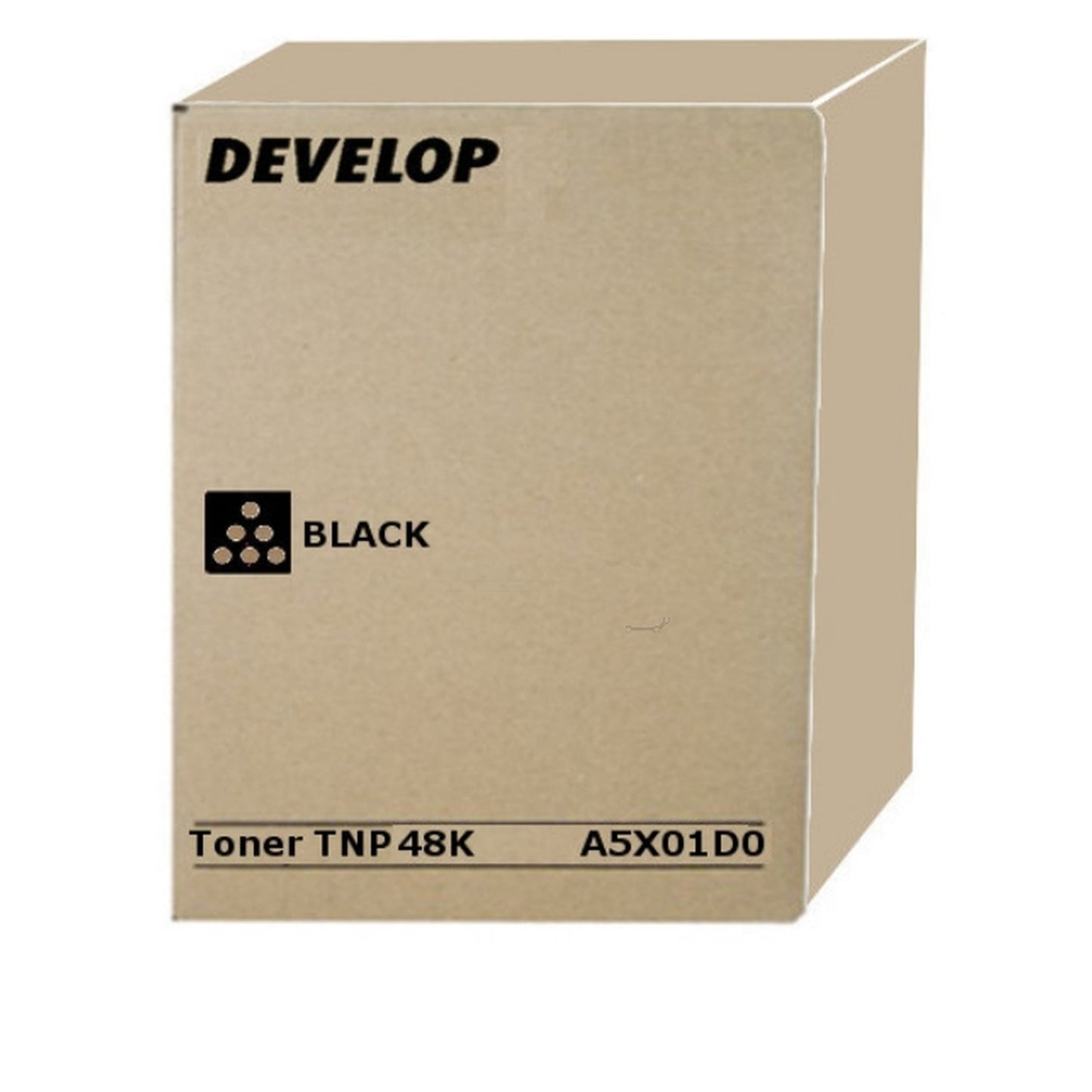 Toner d'origine Develop A5X01D0 / TNP-48 K - noir
