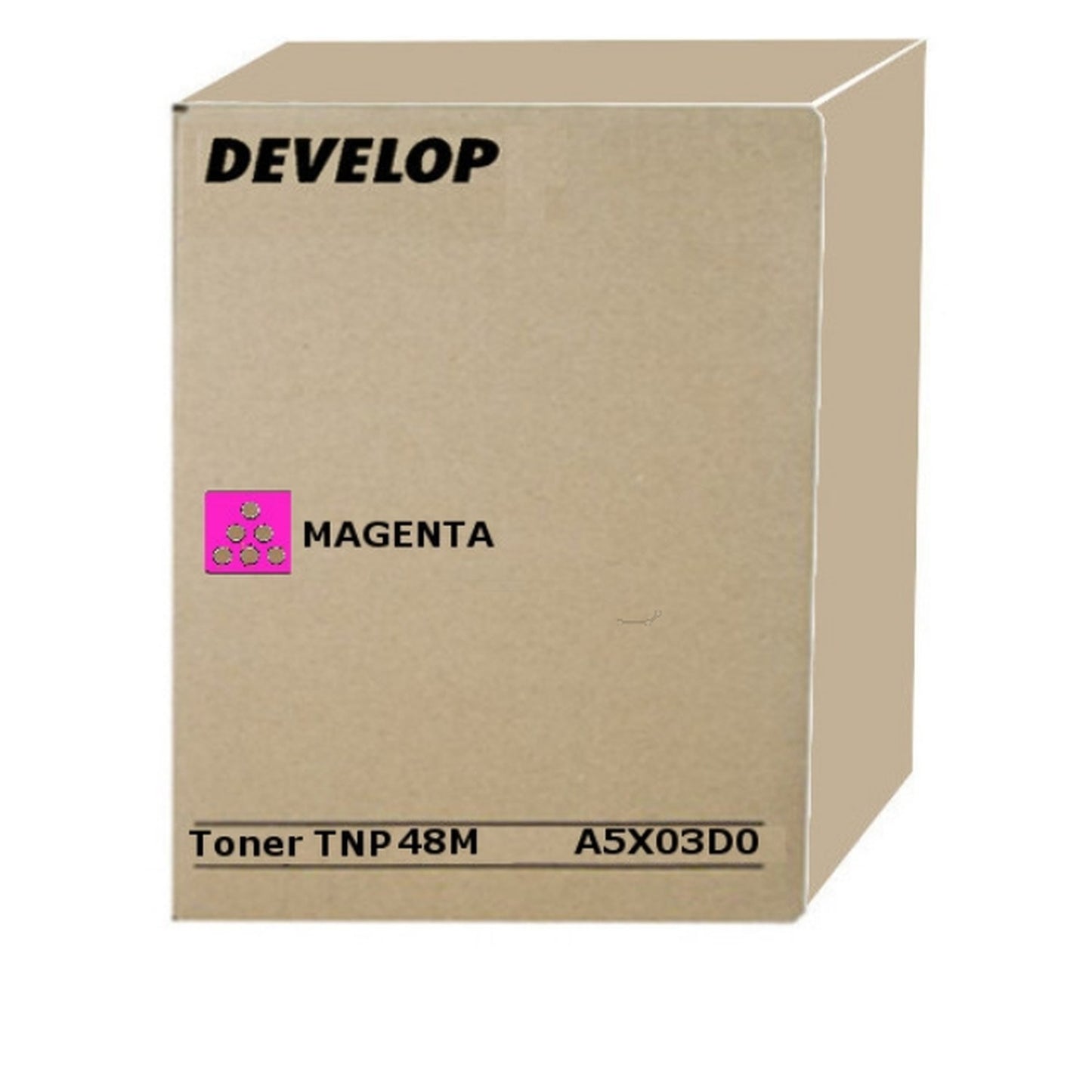 Toner d'origine Develop A5X03D0 / TNP-48 M - magenta