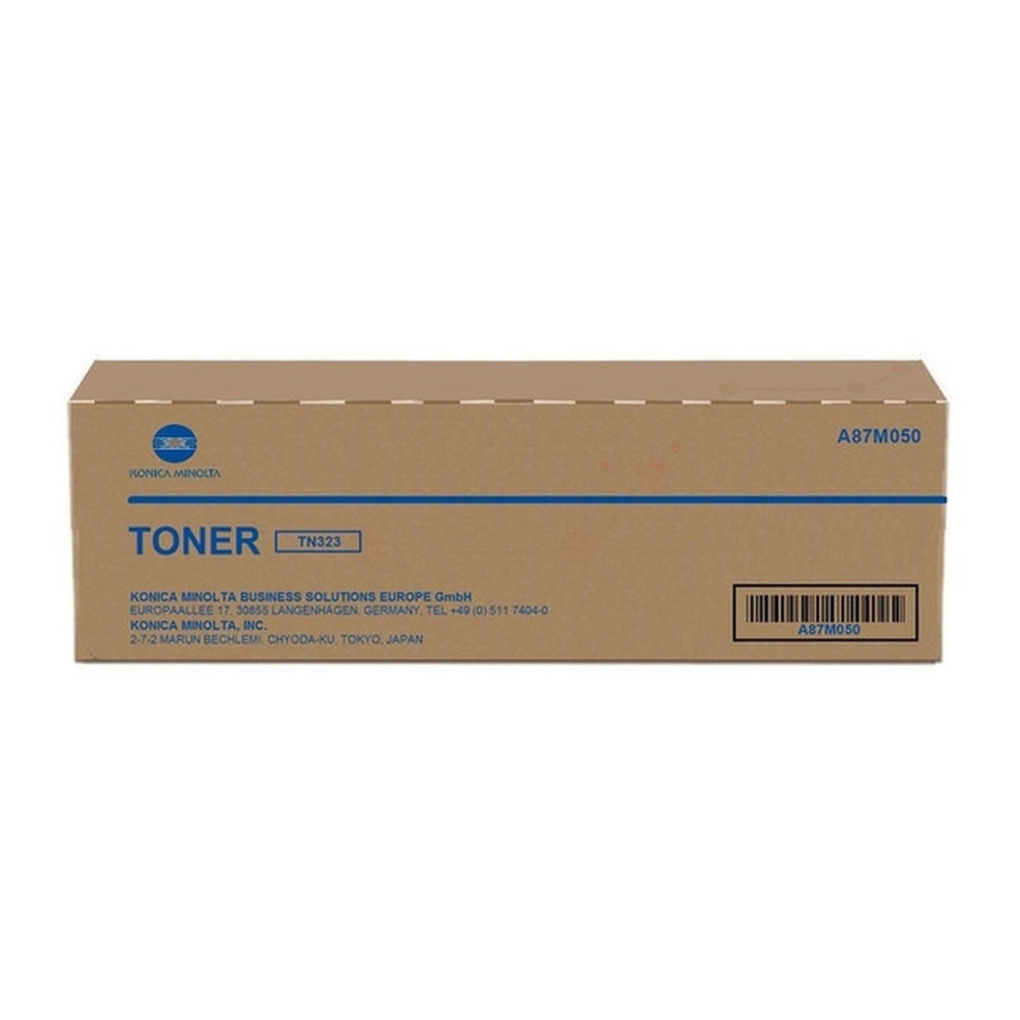 Toner d'origine Konica Minolta A87M050 / TN-323 - noir