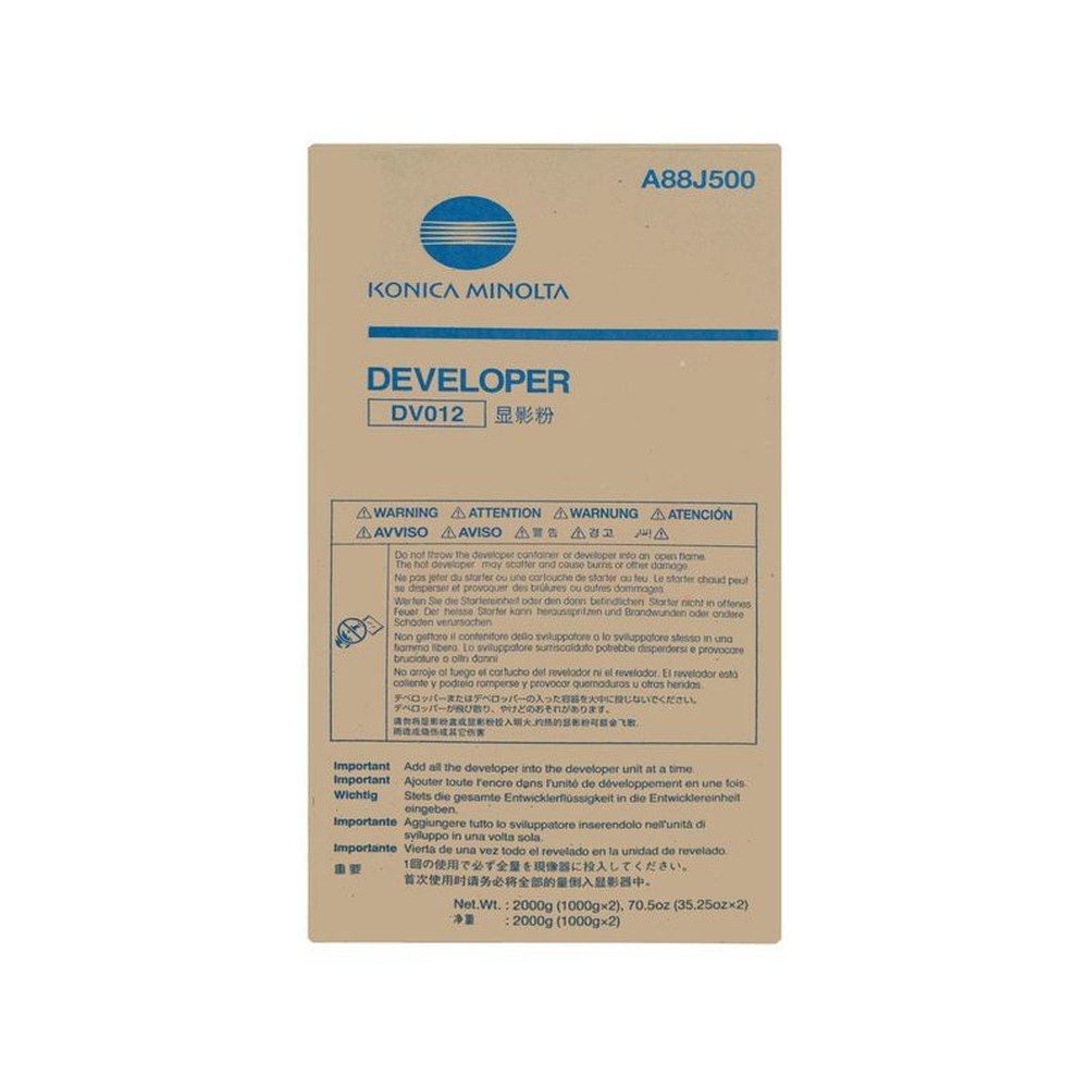 Développeur d'origine Konica Minolta A88J500 / DV-012 - noir
