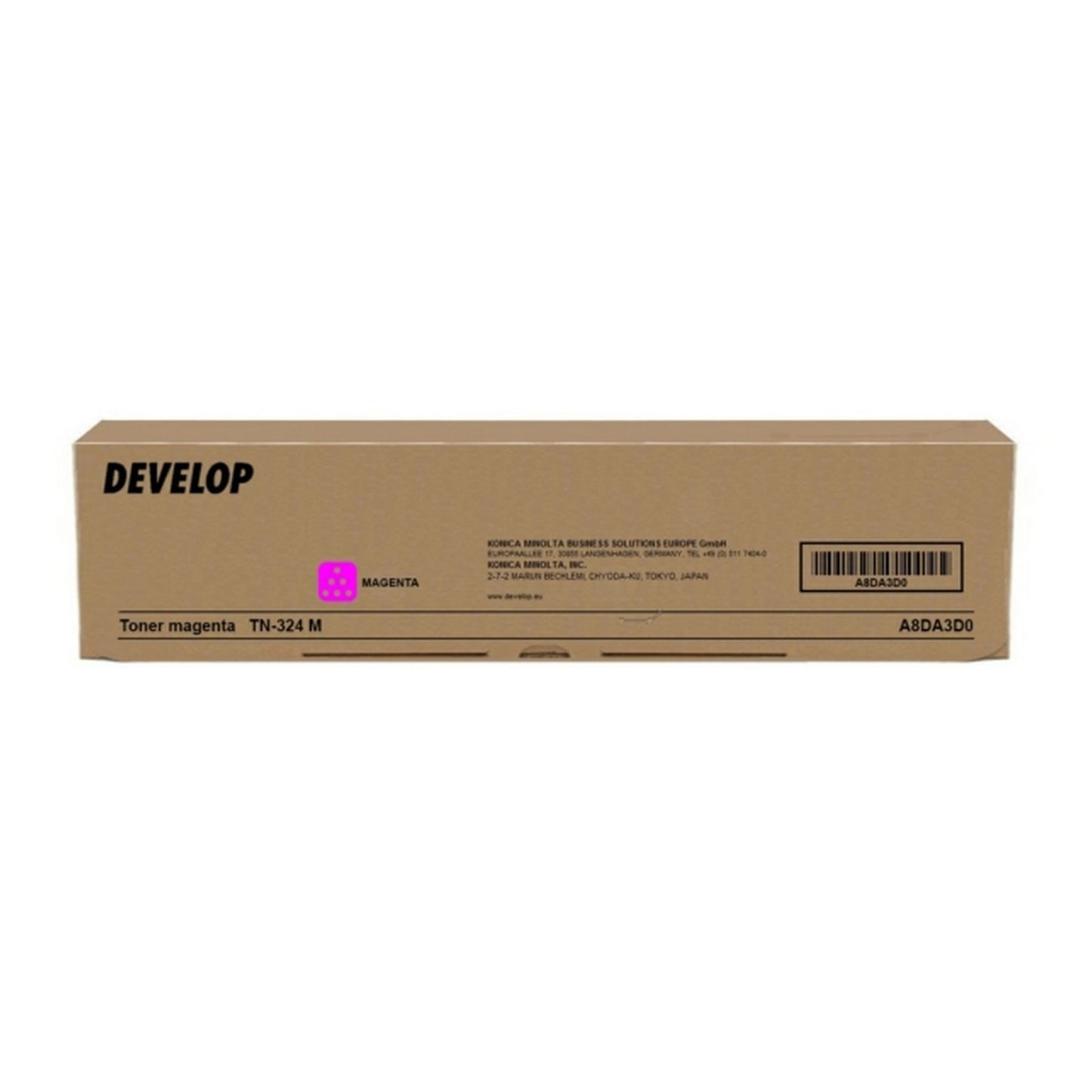Toner d'origine Develop A8DA3D0 / TN-324 M - magenta