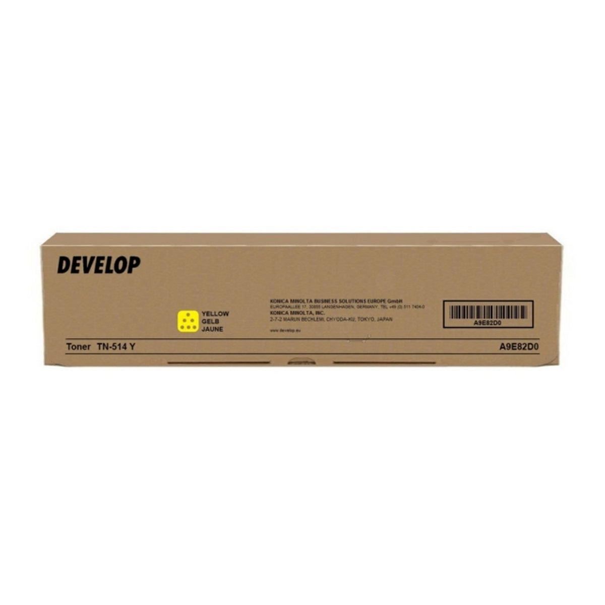 Toner d'origine Develop A9E82D0 / TN-514 Y - jaune