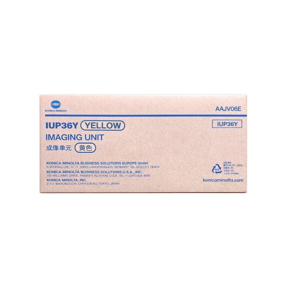 Photoconducteur d'origine Konica Minolta AAJV06E / IUP-36 Y - jaune