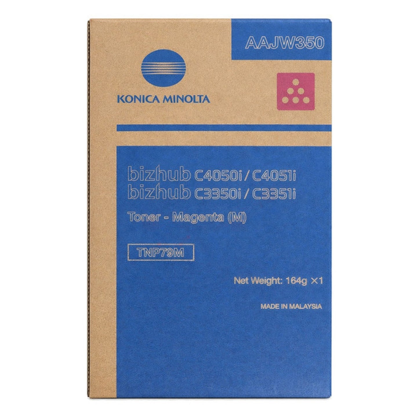 Toner d'origine Konica Minolta AAJW350 / TNP-79 M - magenta