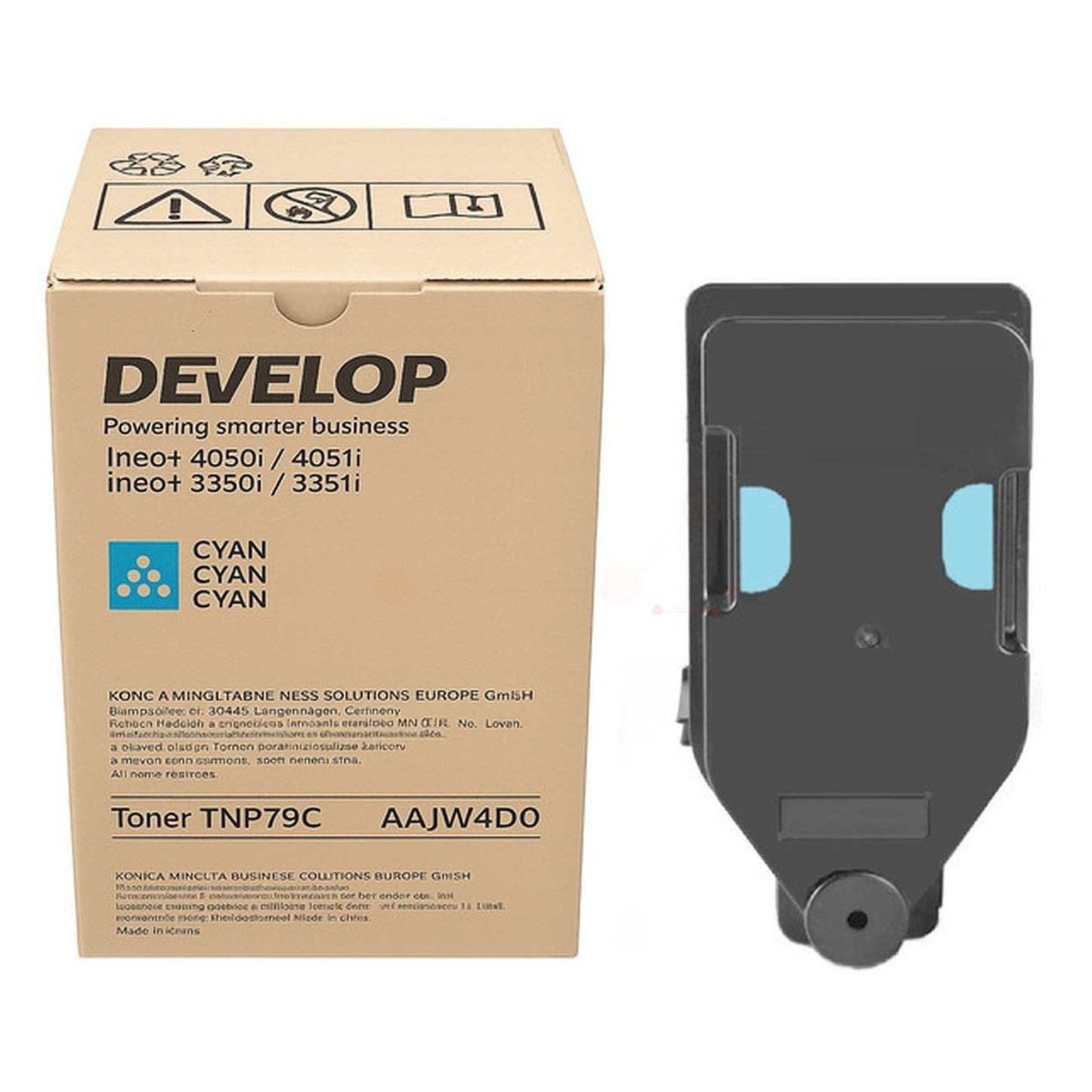Toner d'origine Develop AAJW4D0 / TNP-79 C - cyan