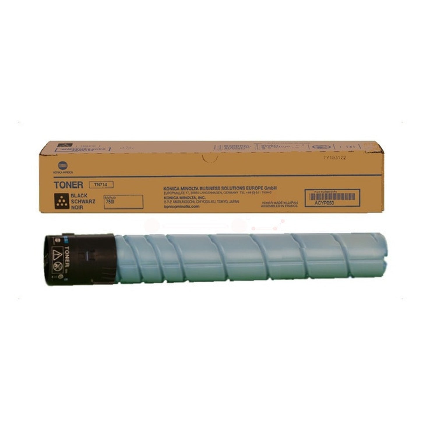 Toner d'origine Konica Minolta ACYP050 / TN-714 - noir