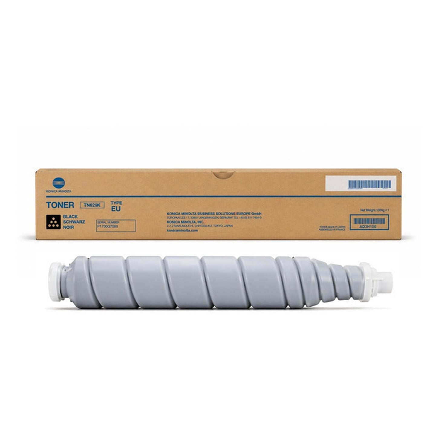 Toner d'origine Konica Minolta AD3H150 / TN-629 K - noir