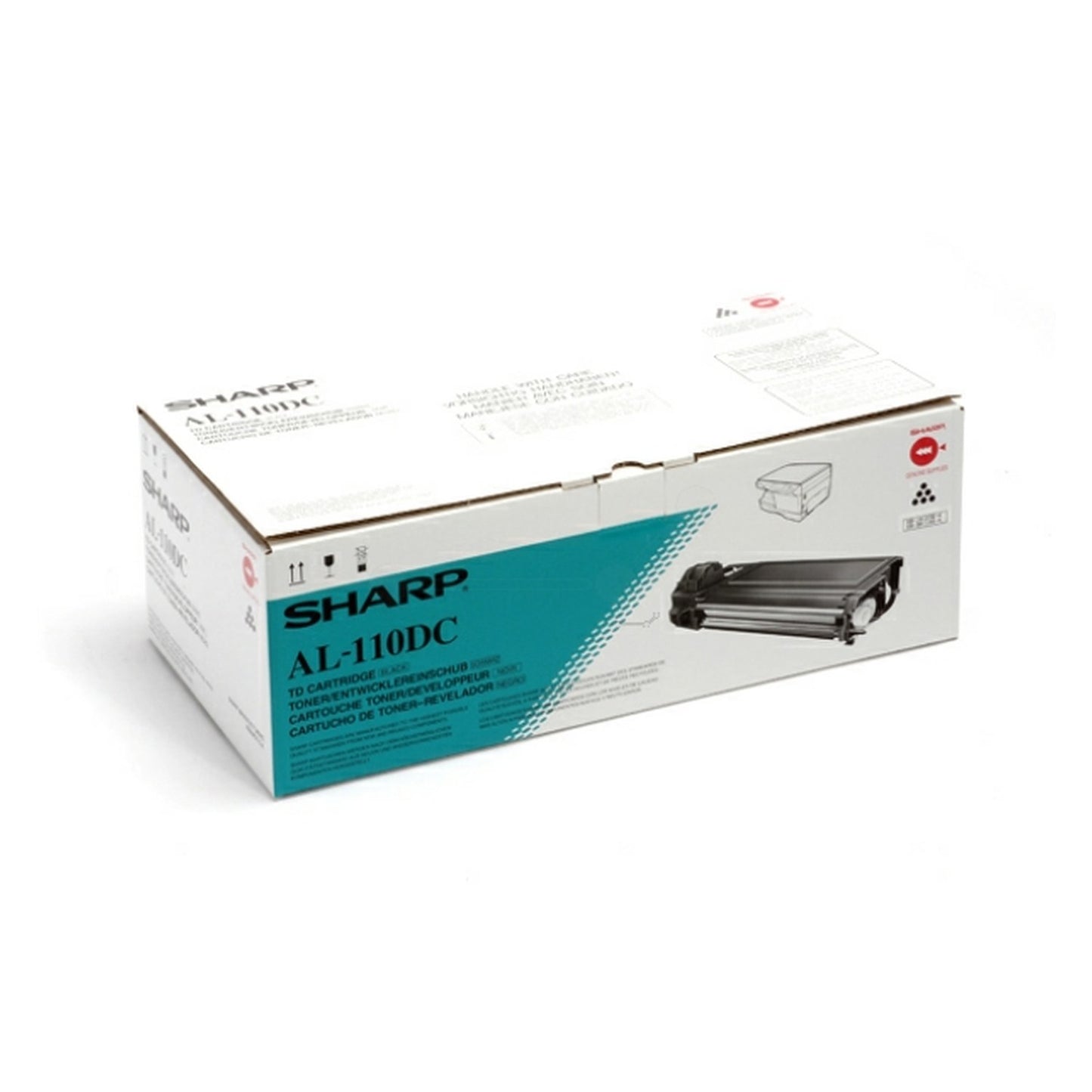 Toner d'origine Sharp AL110DC - noir
