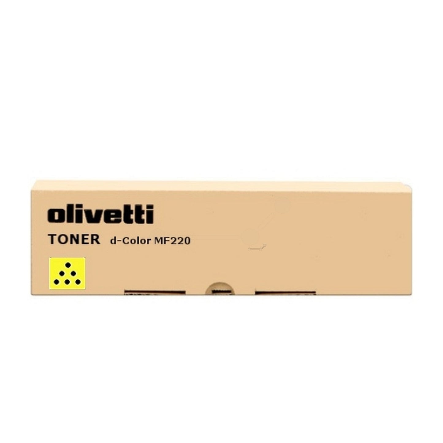 Toner d'origine Olivetti B0855 - jaune